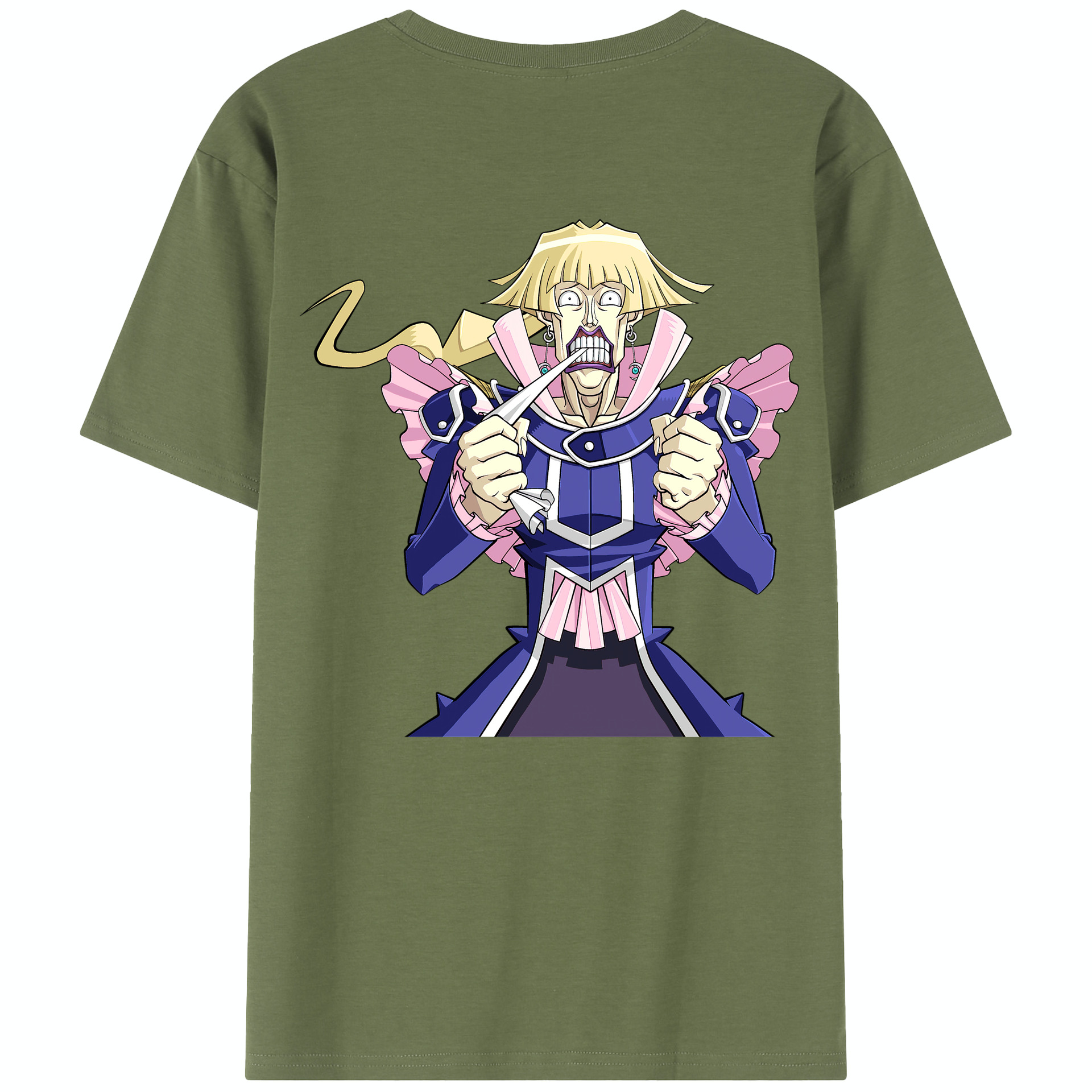 （画像用） 遊☆戯☆王 Yu-Gi-Oh! 綿100％半袖Tシャツ（背面プリント）